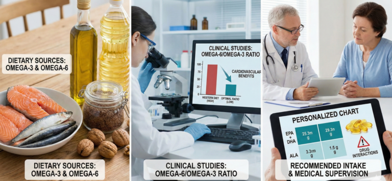 Cardiovascular Effects of Omega-3 and Omega-6 Fatty Acids