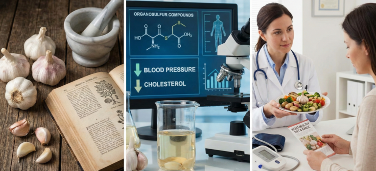 The Effects of Garlic on Cardiovascular Diseases